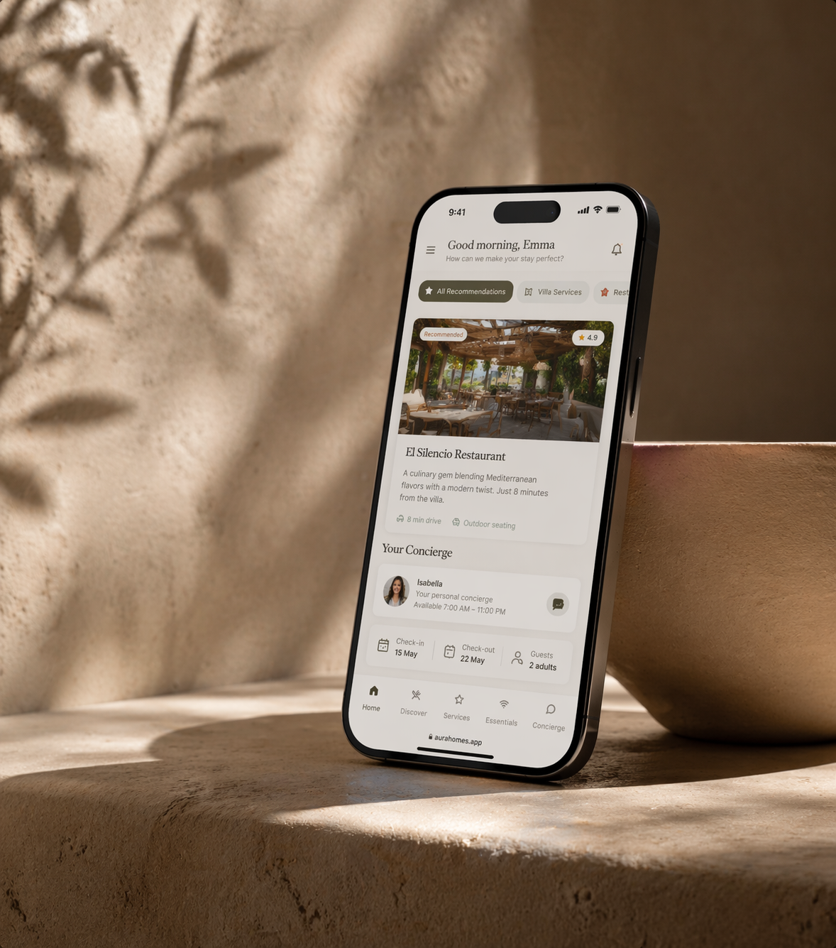 Digital Guest Experience App